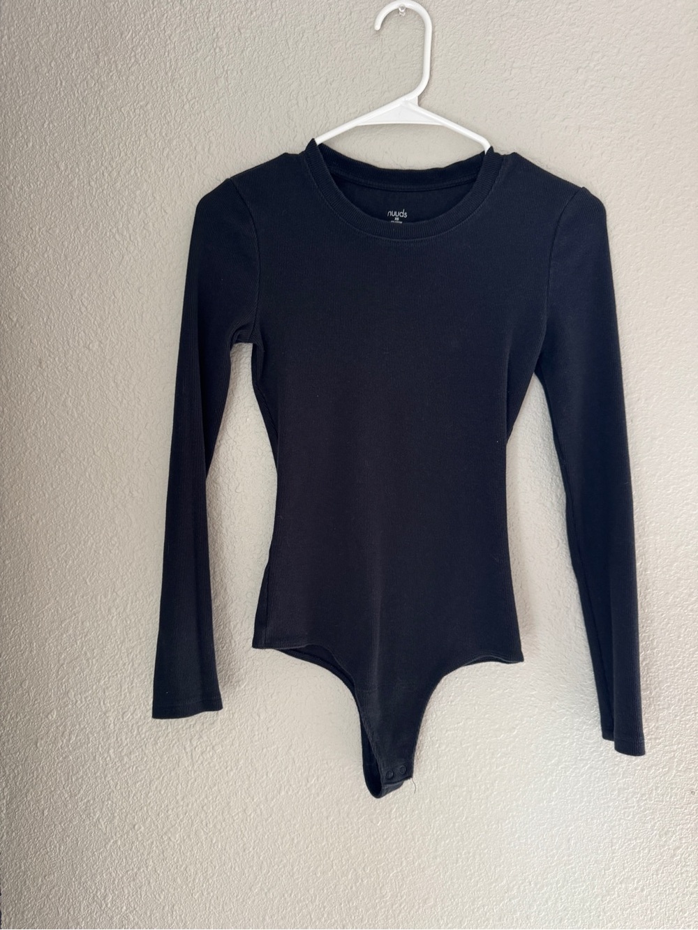 Nuuds Ribbed Bodysuits - set of 2 XS 🖤🤎 - Picture 3 of 6